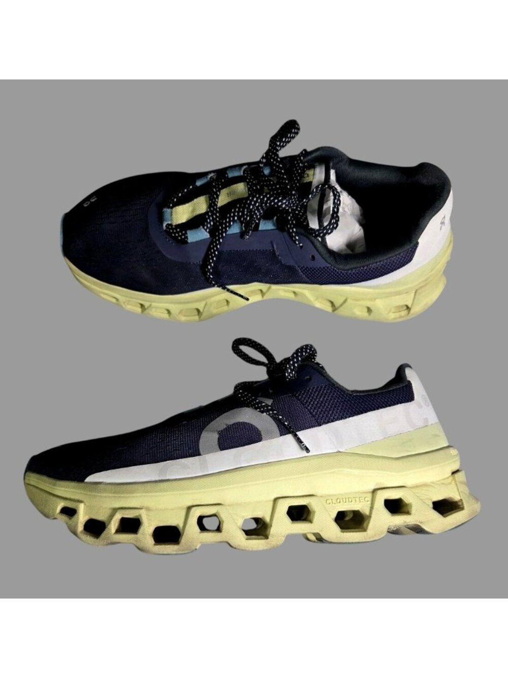 On Cloud Monster CloudMonster Running Shoes Iron Hay Men’s Size 9.5